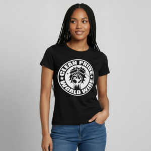 CLEAN PRIDE WORLD WIDE Damen-T-Shirt